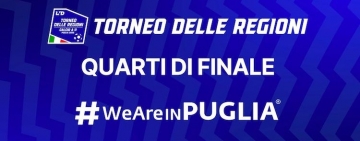 Torneo delle Regioni: gli accoppiamenti dei quarti di finale